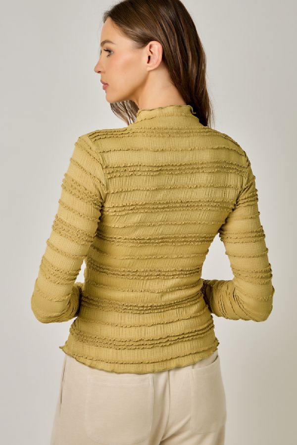 MYSTREE Ruffle Top 61585