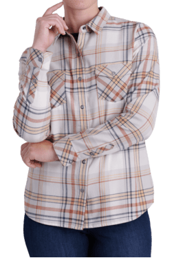 KUHL Tess Flannel Long Sleeve Shirt 8457