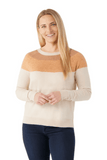 SMARTWOOL Women's Edgewood Colorblock Crew Sweater