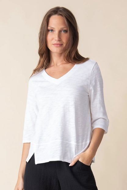 HABITAT Elbow Sleeve V-Neck Tee