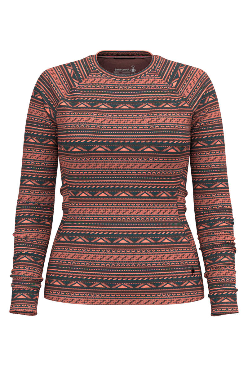 SMARTWOOL Women's Classic Thermal Merino Base Layer Crew Boxed SW016370
