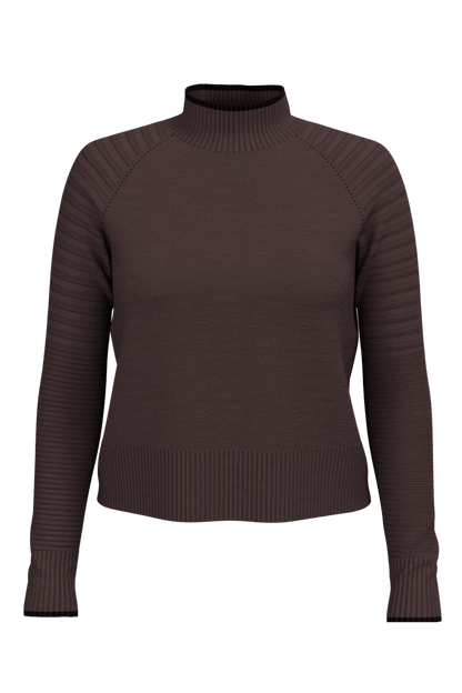 SMARTWOOL Women's Edgewood Mock Neck Sweater SW016863