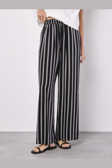 APRICOT Stripe Wide Leg Trouser 950009