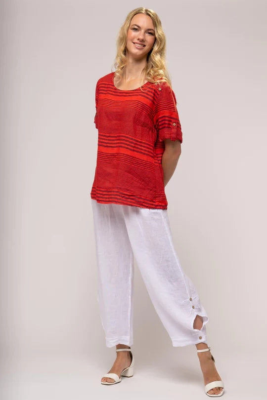 LINEN LUV French Linen Top TP1290