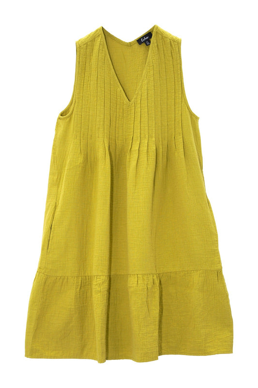 ECHO Gauze pintuck Dress EB0484 *FINAL SALE*