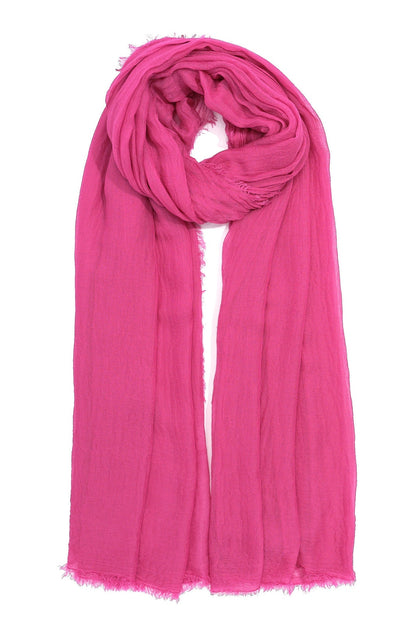 ECHO Essential Modal-Silk Blend Crinkle Wrap EE0044
