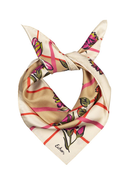 ECHO Cottage Bouquet Silk Bandana EN1595