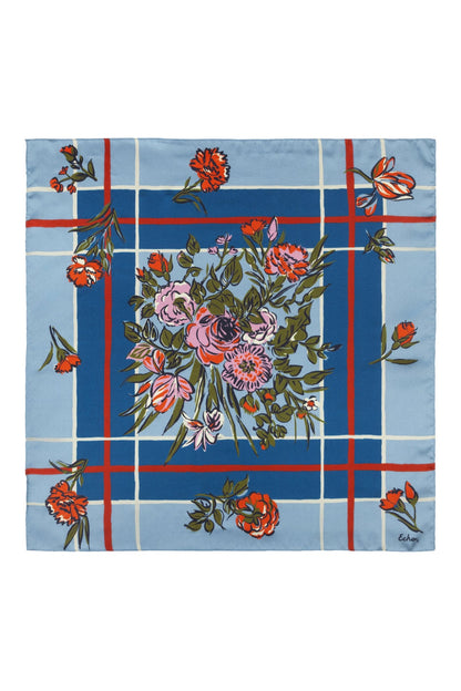 ECHO Cottage Bouquet Silk Bandana EN1595