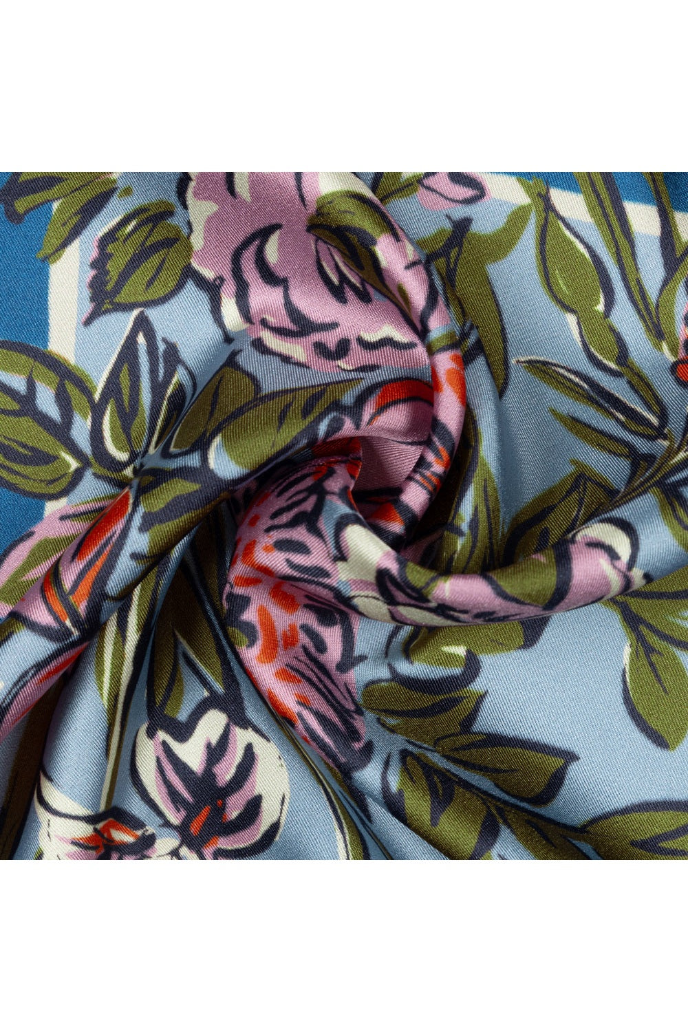 ECHO Cottage Bouquet Silk Bandana EN1595