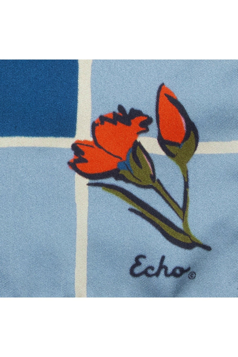 ECHO Cottage Bouquet Silk Bandana EN1595