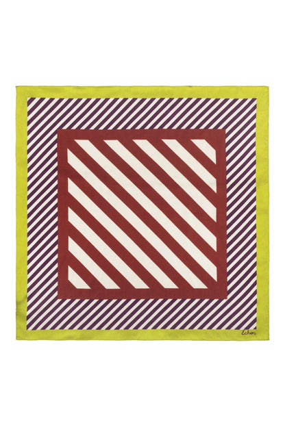 ECHO Stripes Silk Bandana EN1601