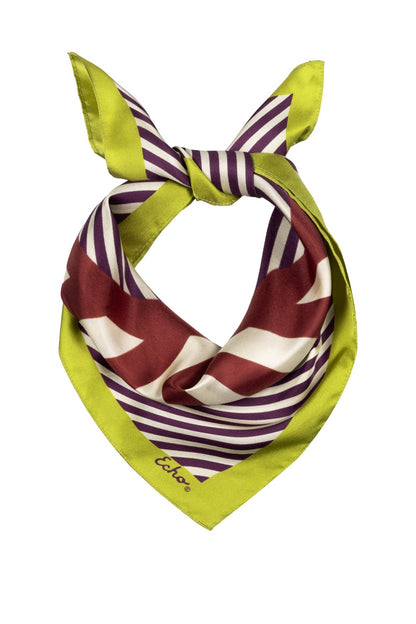 ECHO Stripes Silk Bandana EN1601