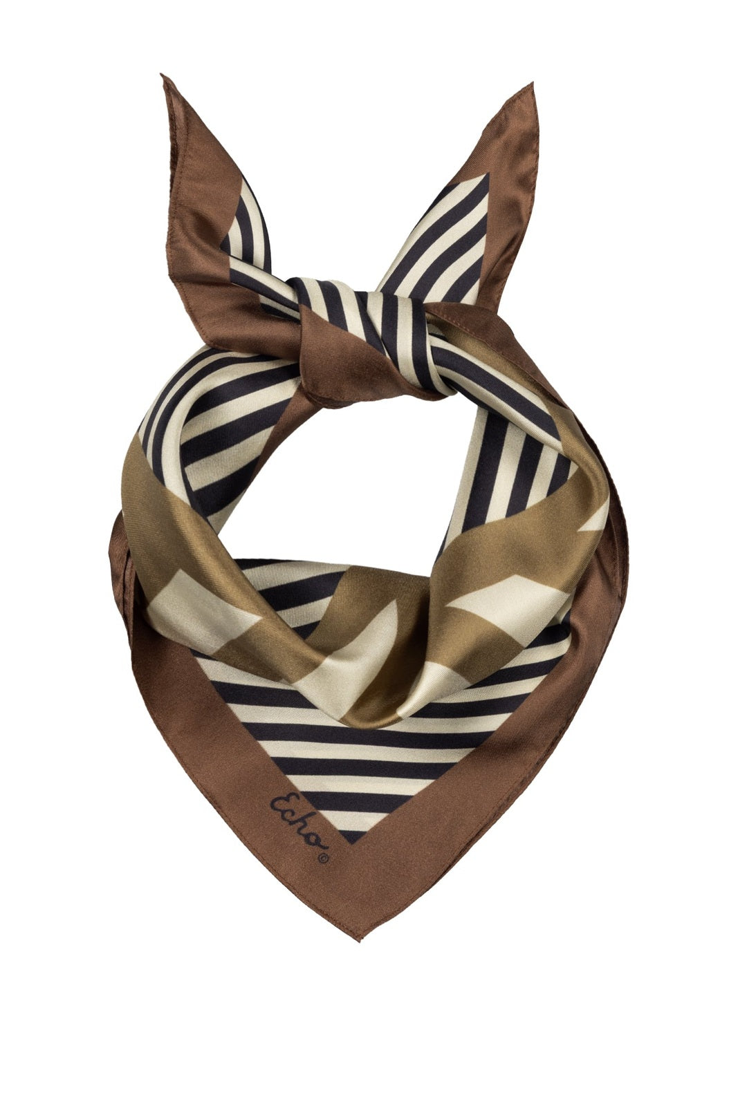 ECHO Stripes Silk Bandana EN1601