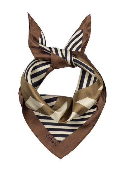 ECHO Stripes Silk Bandana EN1601