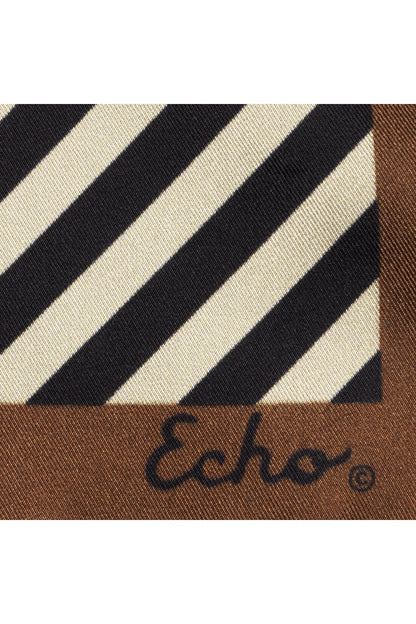 ECHO Stripes Silk Bandana EN1601