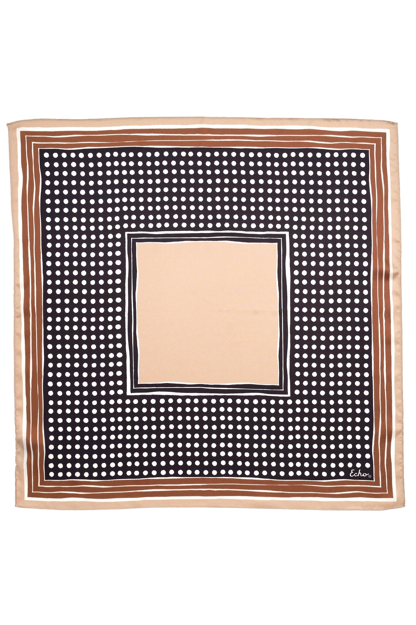 ECHO Dotty Silk Bandana EN1606