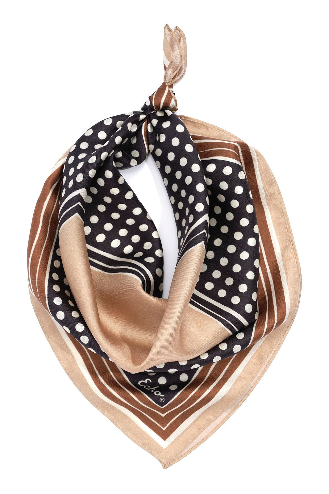 ECHO Dotty Silk Bandana EN1606