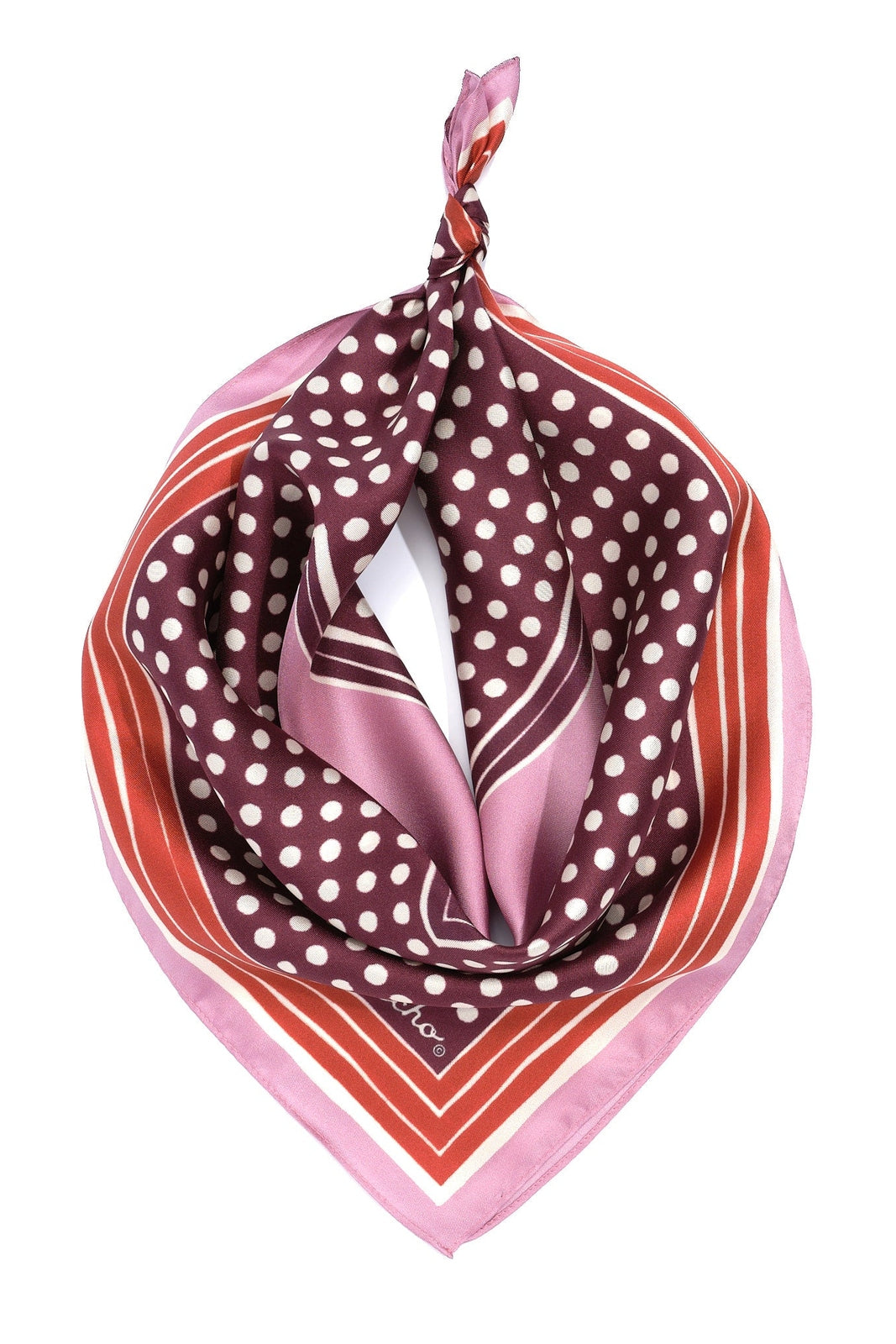 ECHO Dotty Silk Bandana EN1606