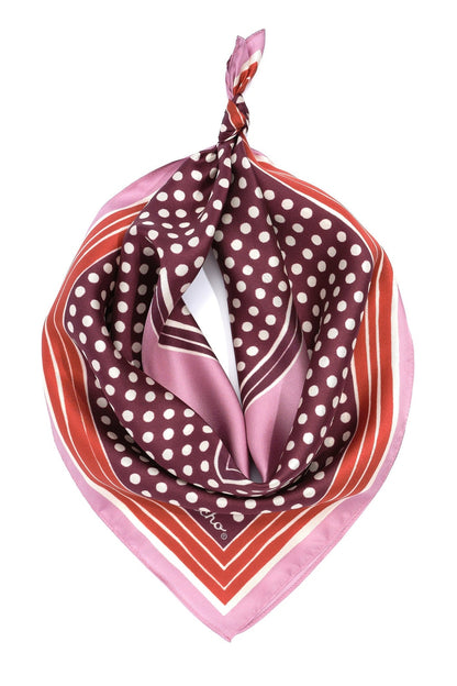 ECHO Dotty Silk Bandana EN1606