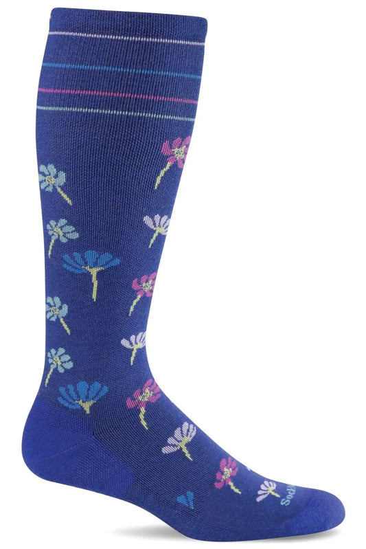 SOCKWELL Field Flower Compression