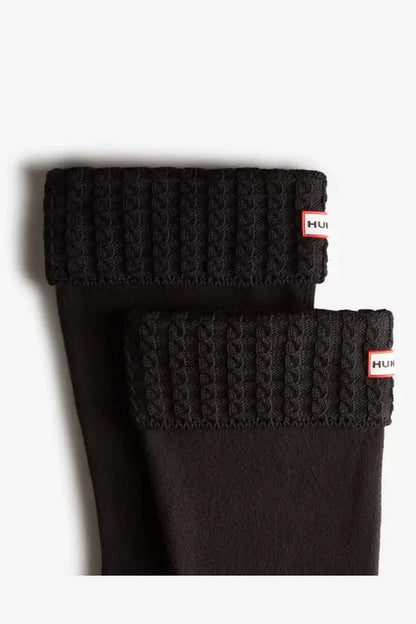 HUNTER Cable Knitted Cuff Tall Boot Socks *Final Sale*