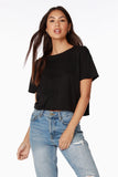 BOBI Raw Edge Cropped Tee B-26181