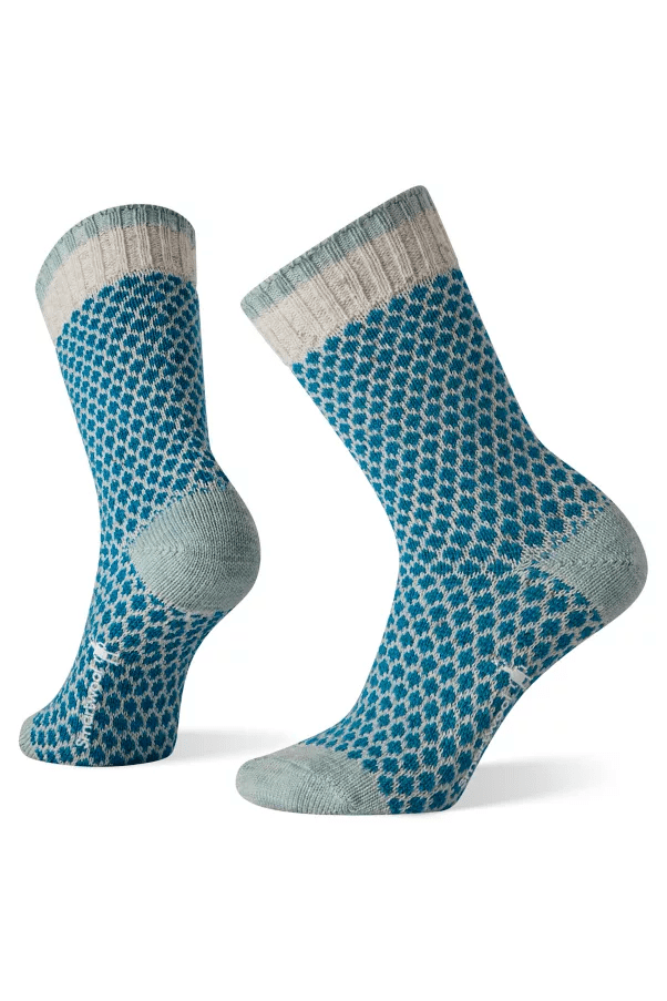 SMARTWOOL Women's Everyday Popcorn Polka Dot Crew Sock