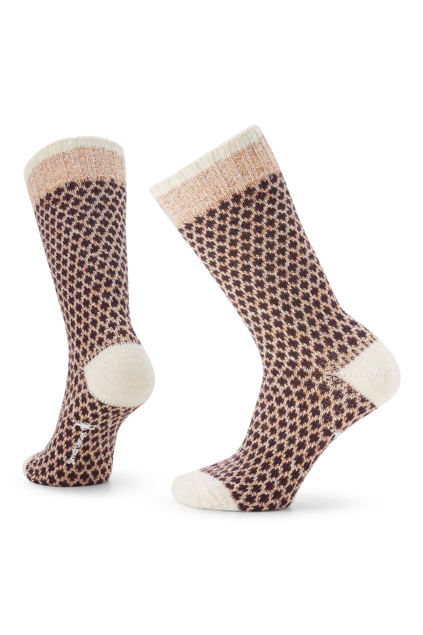 SMARTWOOL Women's Everyday Popcorn Polka Dot Crew Sock